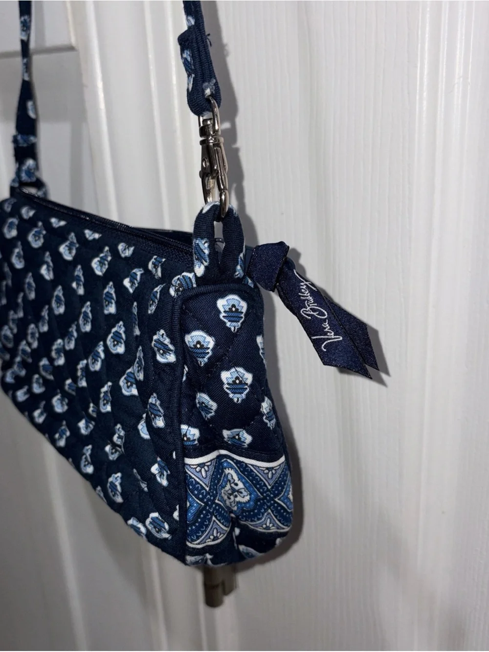 Vera Bradley Nantucket Navy Crossbody Bag Purse Retired